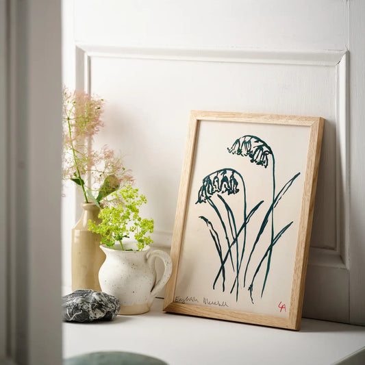 English Bluebell Print - THE BRISTOL ARTISAN