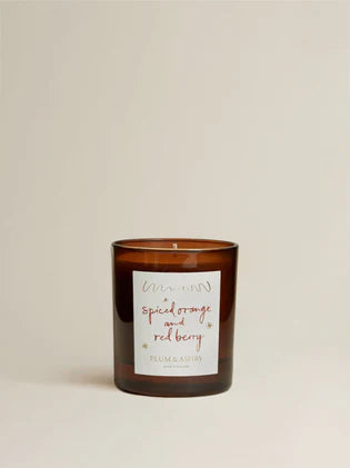 Spiced Orange & Red Berry Candle - THE BRISTOL ARTISAN