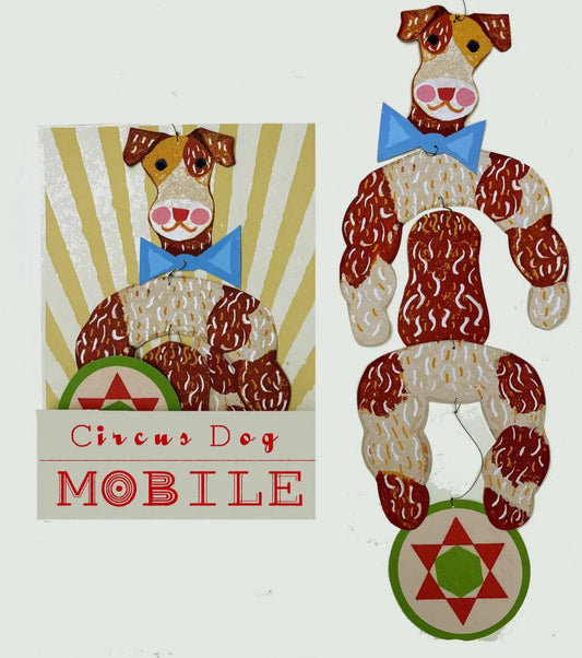 Nursery Room Terrier Dog Kinetic Mobile - THE BRISTOL ARTISAN