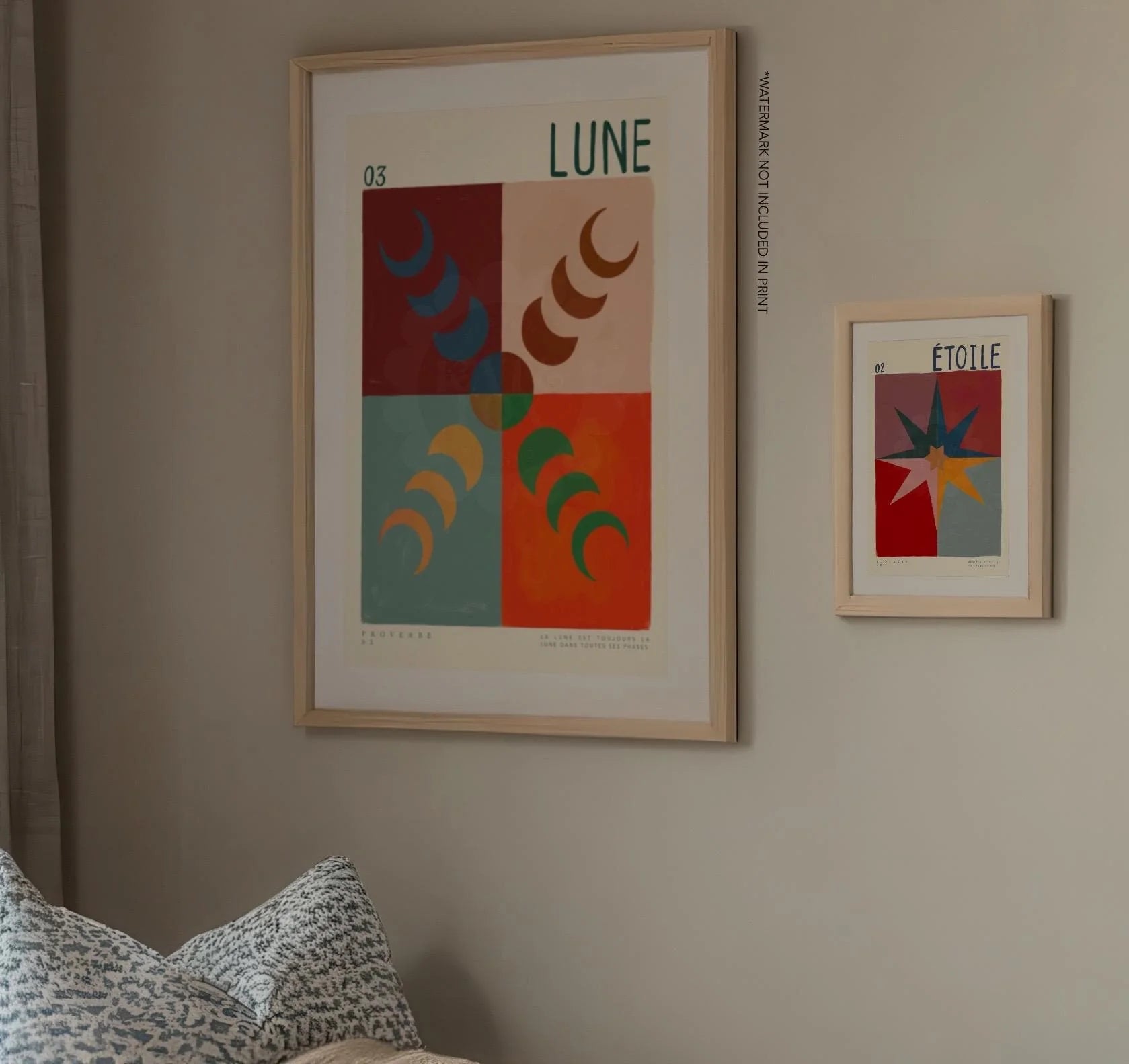 Autumn Moon A3 Print - THE BRISTOL ARTISAN