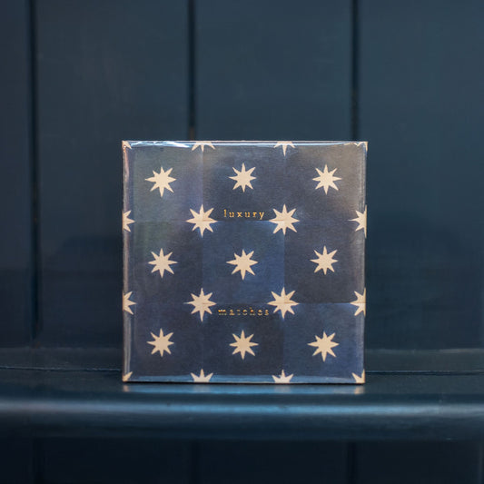 Navy Star Tile Luxury Matches - THE BRISTOL ARTISAN
