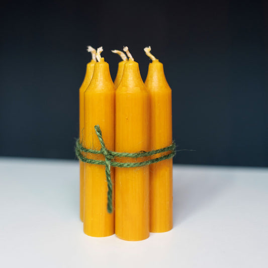 Bundle of Five Candles - Honey - THE BRISTOL ARTISAN