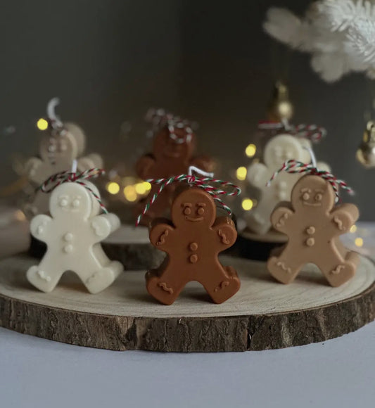 Gingerbread scented Soy Wax Candle - Dark Brown - THE BRISTOL ARTISAN