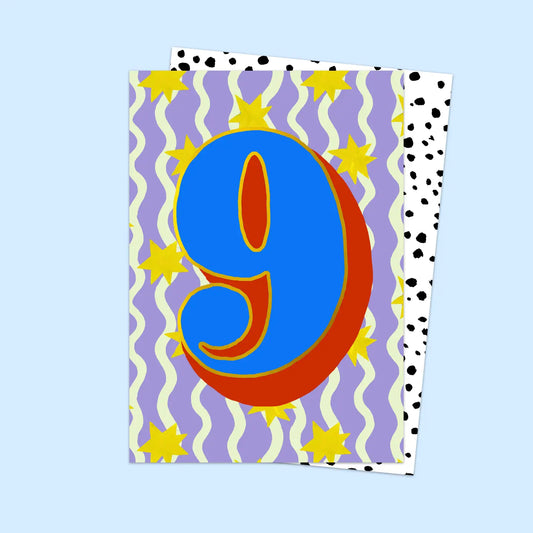 Age 9 card - THE BRISTOL ARTISAN