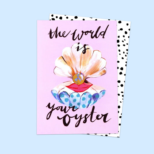 The World is Your Oyster Card - THE BRISTOL ARTISAN