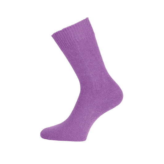 Purple Mohair Socks - THE BRISTOL ARTISAN