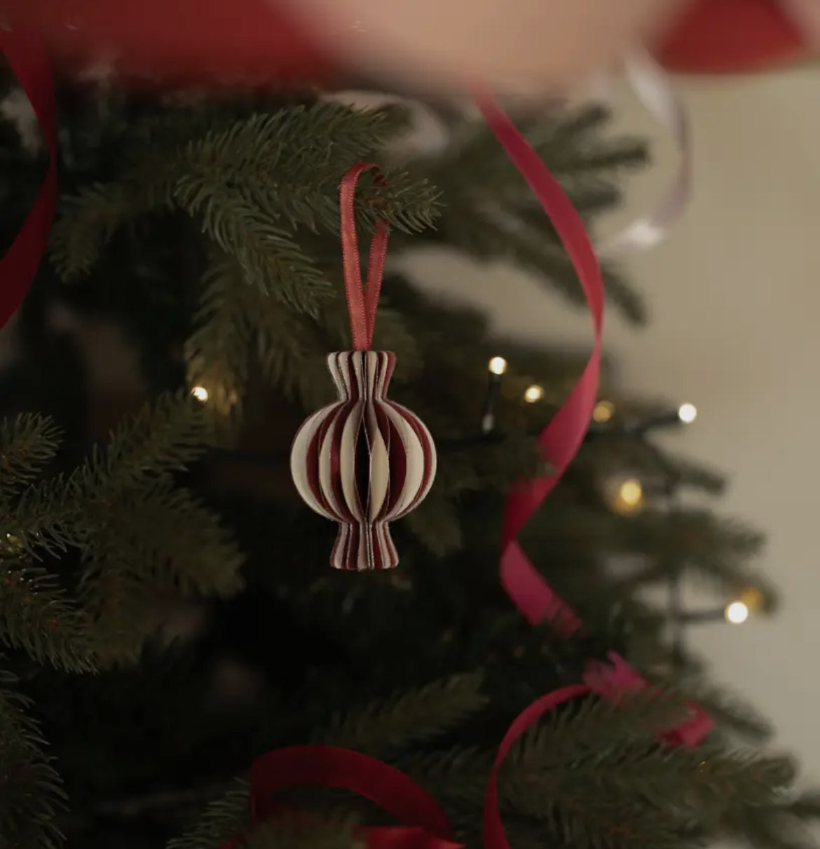 Paper Sweetie Christmas Tree Decoration - THE BRISTOL ARTISAN