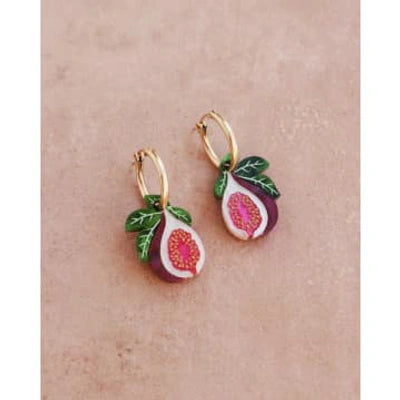Fig Hoops by Wolf & Moon