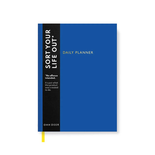 Dark Ultramarine A5 Daily Planner - THE BRISTOL ARTISAN