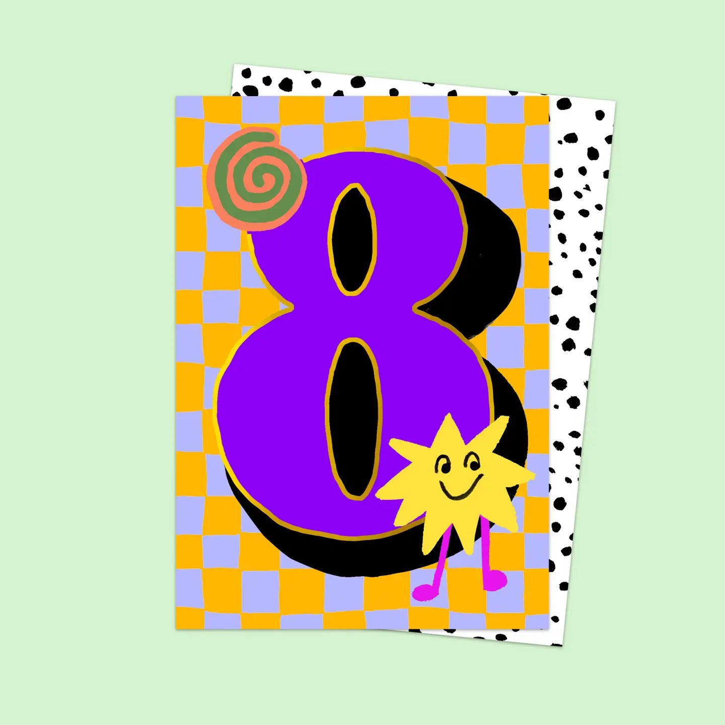 Age 8 card - THE BRISTOL ARTISAN