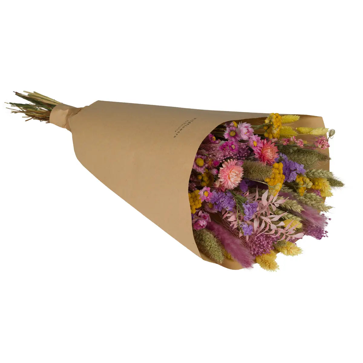 Large Dried Flower Bouquet, Lilac - THE BRISTOL ARTISAN