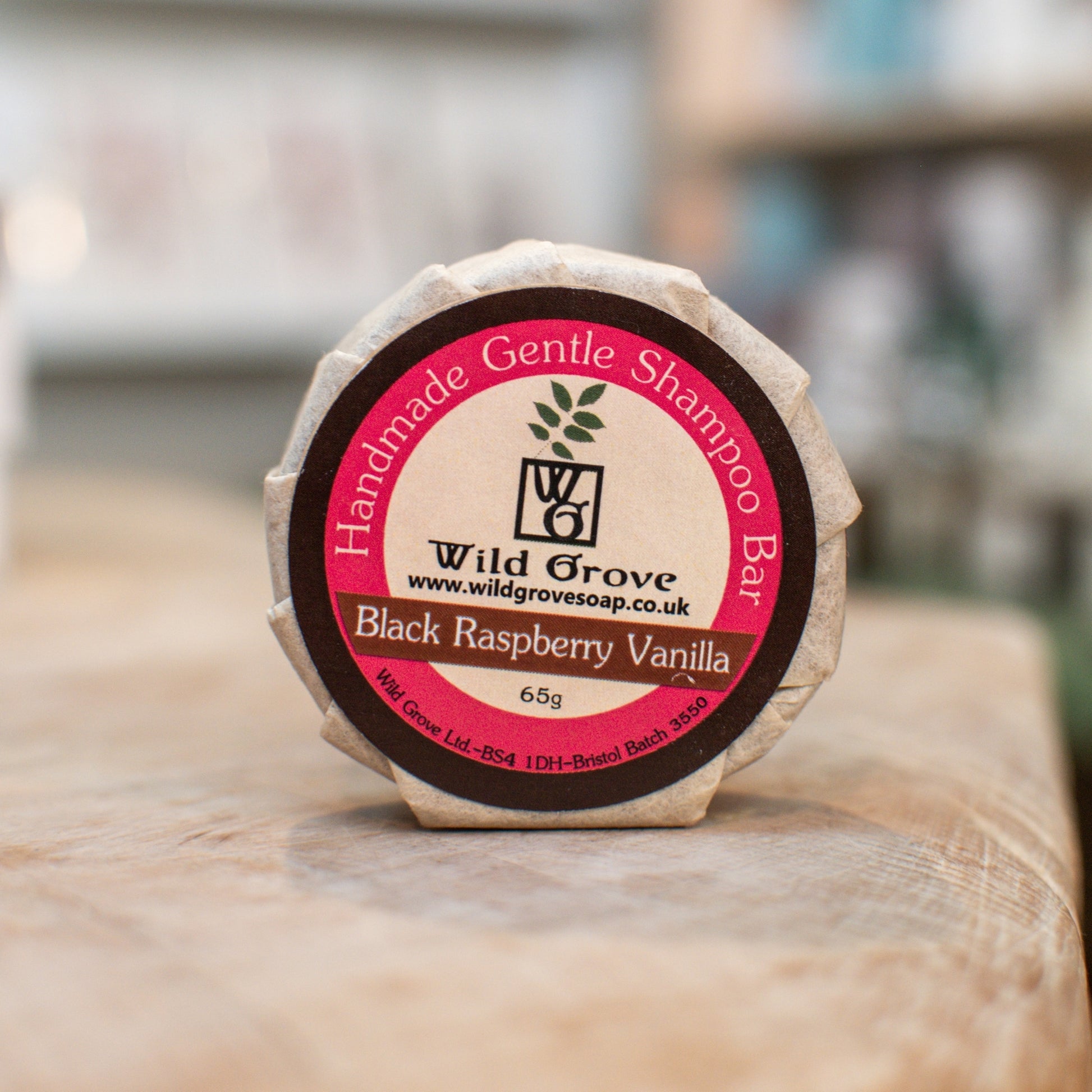 Shampoo Bar: Black Raspberry & Vanilla - THE BRISTOL ARTISAN