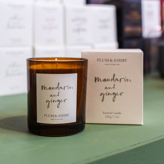 Mandarin and Ginger Candle - THE BRISTOL ARTISAN