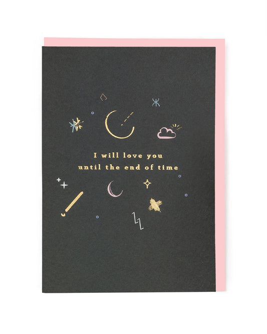 End of Time Card - THE BRISTOL ARTISAN