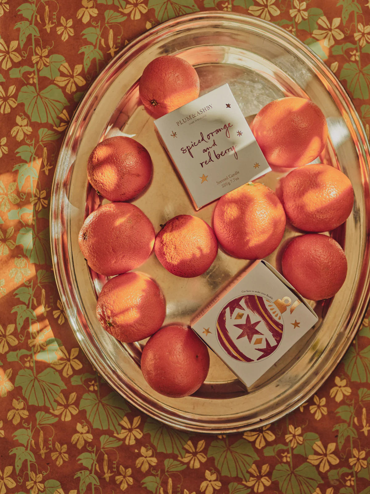 Spiced Orange & Red Berry Candle - THE BRISTOL ARTISAN