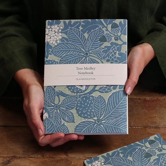 Isla Middleton Tree Medley Notebook - The Bristol Artisan Handmade Sustainable Gifts and Homewares.