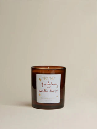 Fir Balsam & Winter Berries Candle - THE BRISTOL ARTISAN