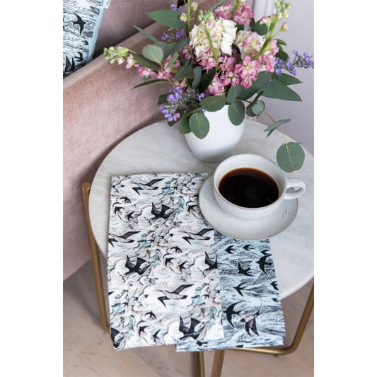Swallows set of two Tea Towels - THE BRISTOL ARTISAN