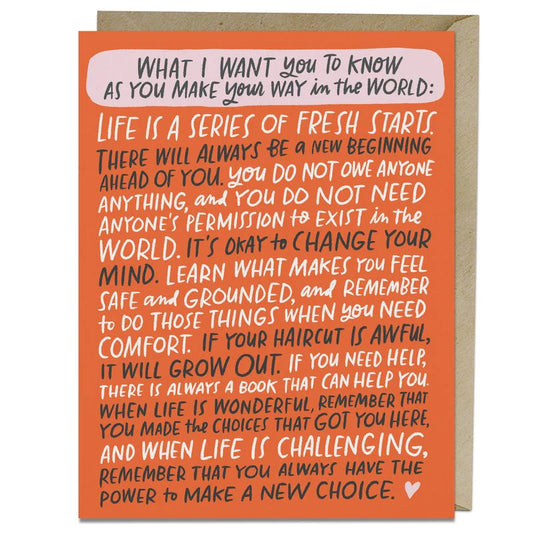 Make Your Way Card - THE BRISTOL ARTISAN