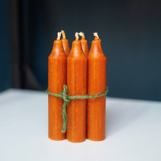 Bundle of Five Candles - Caramel - THE BRISTOL ARTISAN