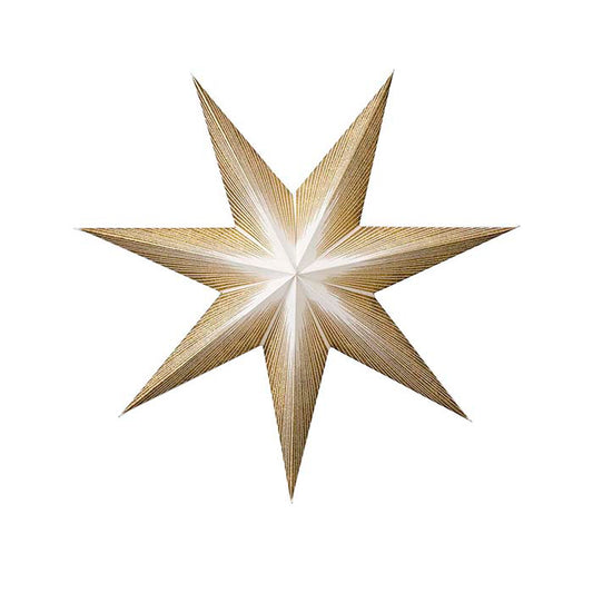 Paper Star gold 50cm - THE BRISTOL ARTISAN