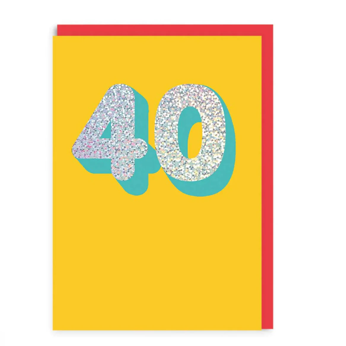 40th Birthday Card - THE BRISTOL ARTISAN