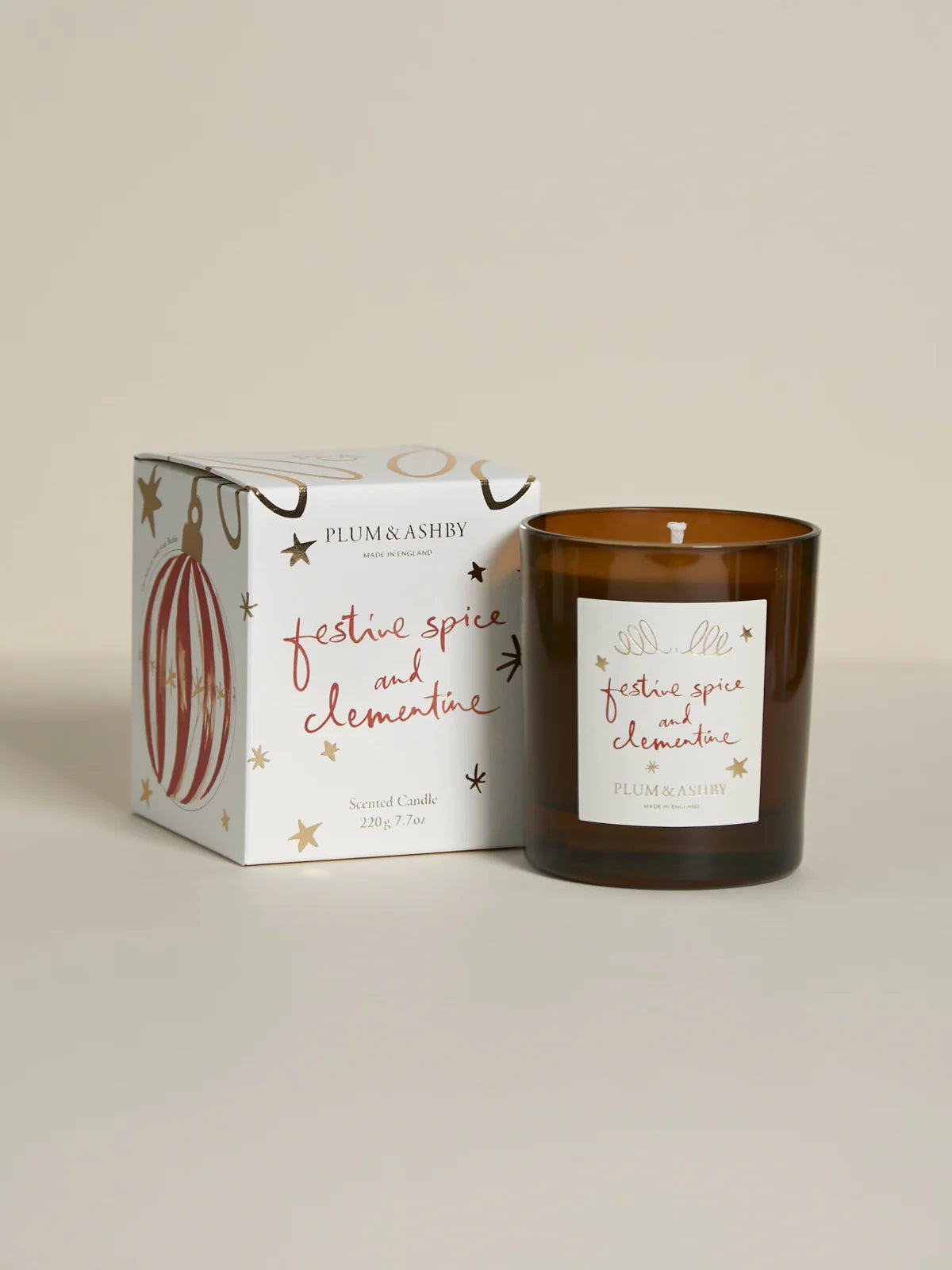 Festive Spice & Clementine Candle - THE BRISTOL ARTISAN