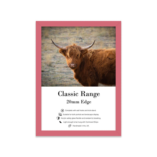 A3 Picture Frame - Pink - THE BRISTOL ARTISAN