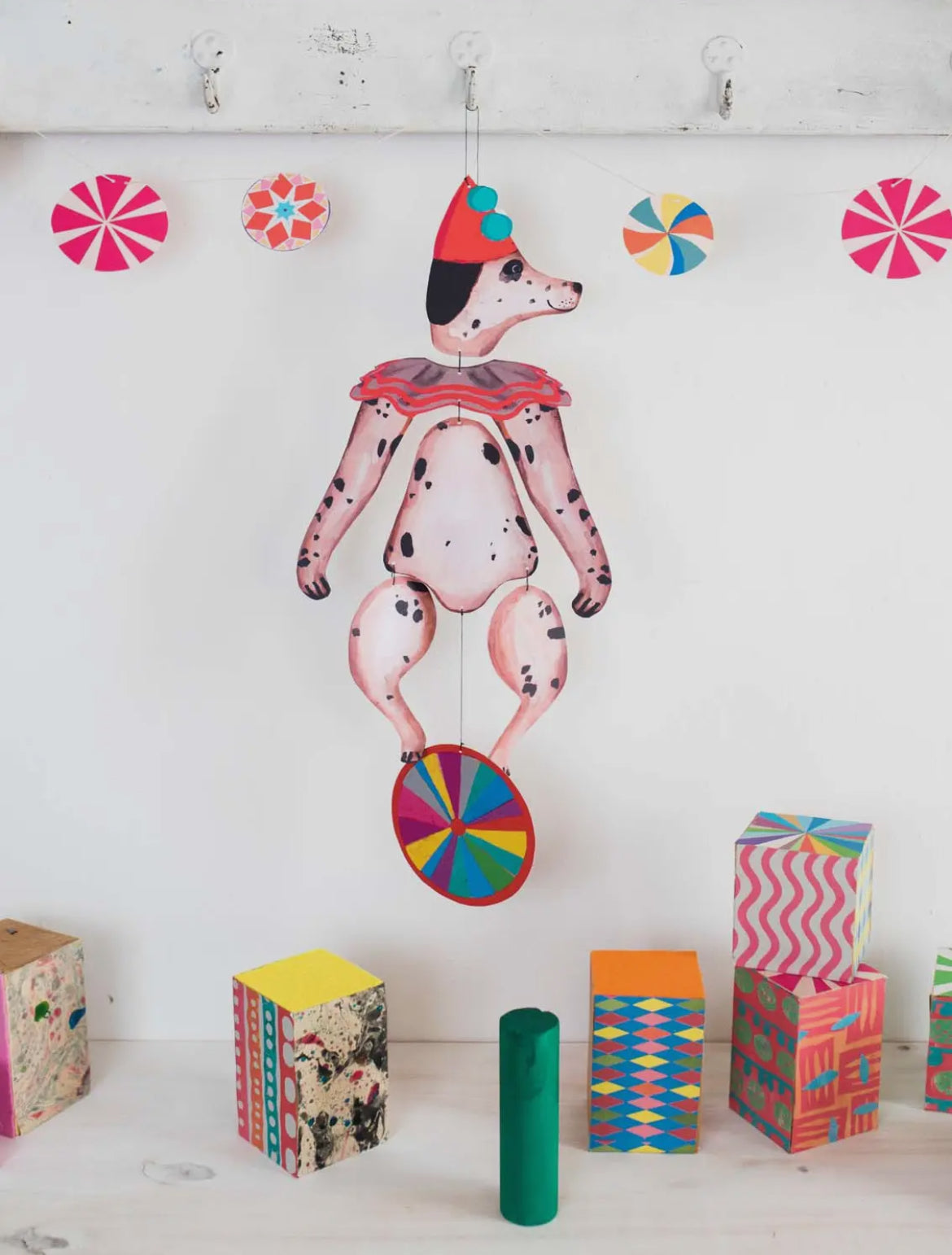 Nursery Room Dog Kinetic Mobile - THE BRISTOL ARTISAN