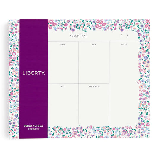Liberty Cooper Dance Weekly Notepad Notepad - THE BRISTOL ARTISAN
