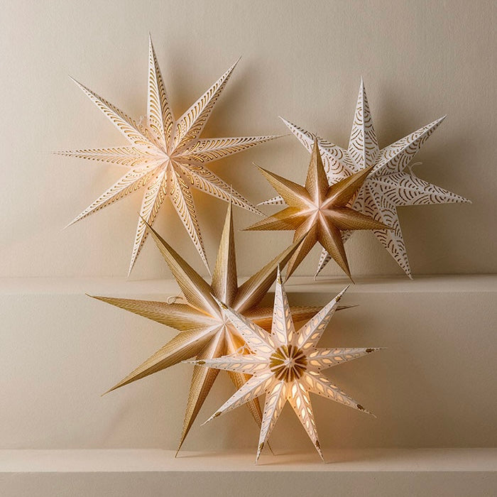 Paper Star gold 50cm - THE BRISTOL ARTISAN