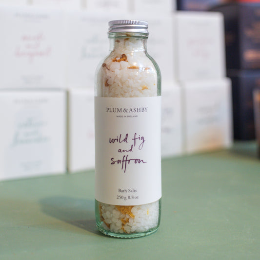 Wild Fig & Saffron Bath Salts - THE BRISTOL ARTISAN