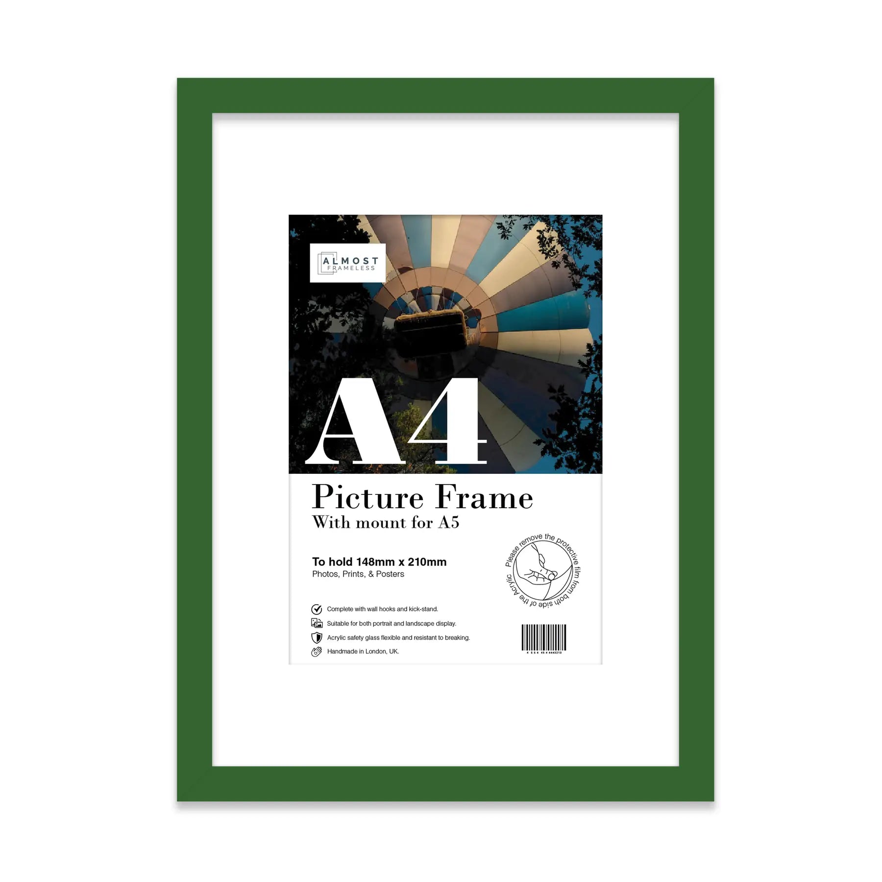 A4 Picture Frame - Green - THE BRISTOL ARTISAN