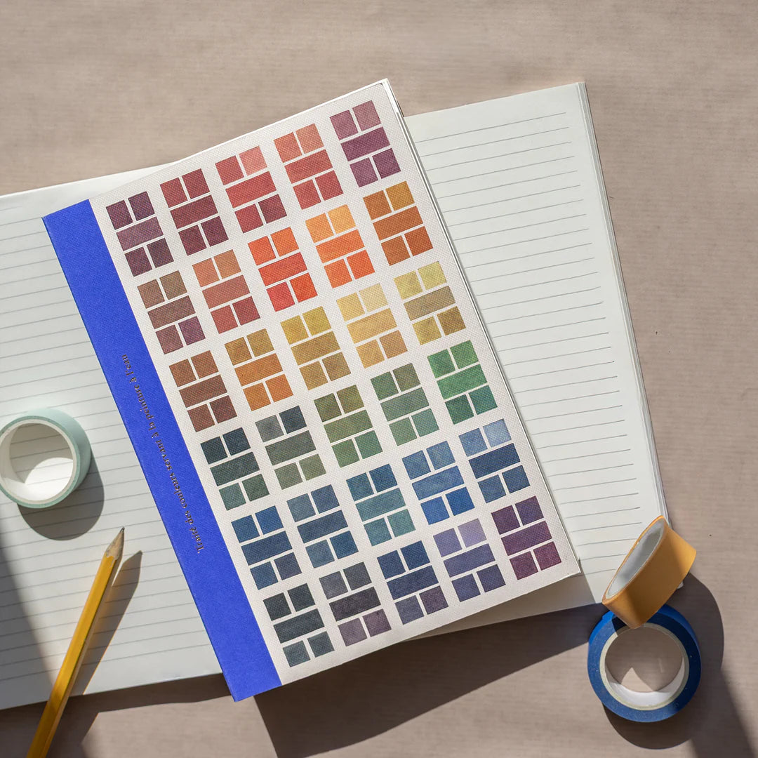 A5 Lay Flat Journal - Watercolour Swatches - THE BRISTOL ARTISAN