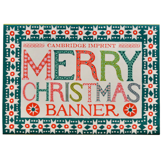 Merry Christmas Banner - THE BRISTOL ARTISAN