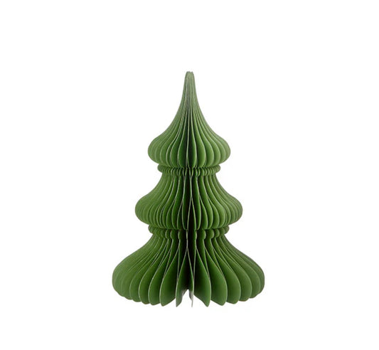 Honeycomb paper tree decoration - Spruce - THE BRISTOL ARTISAN