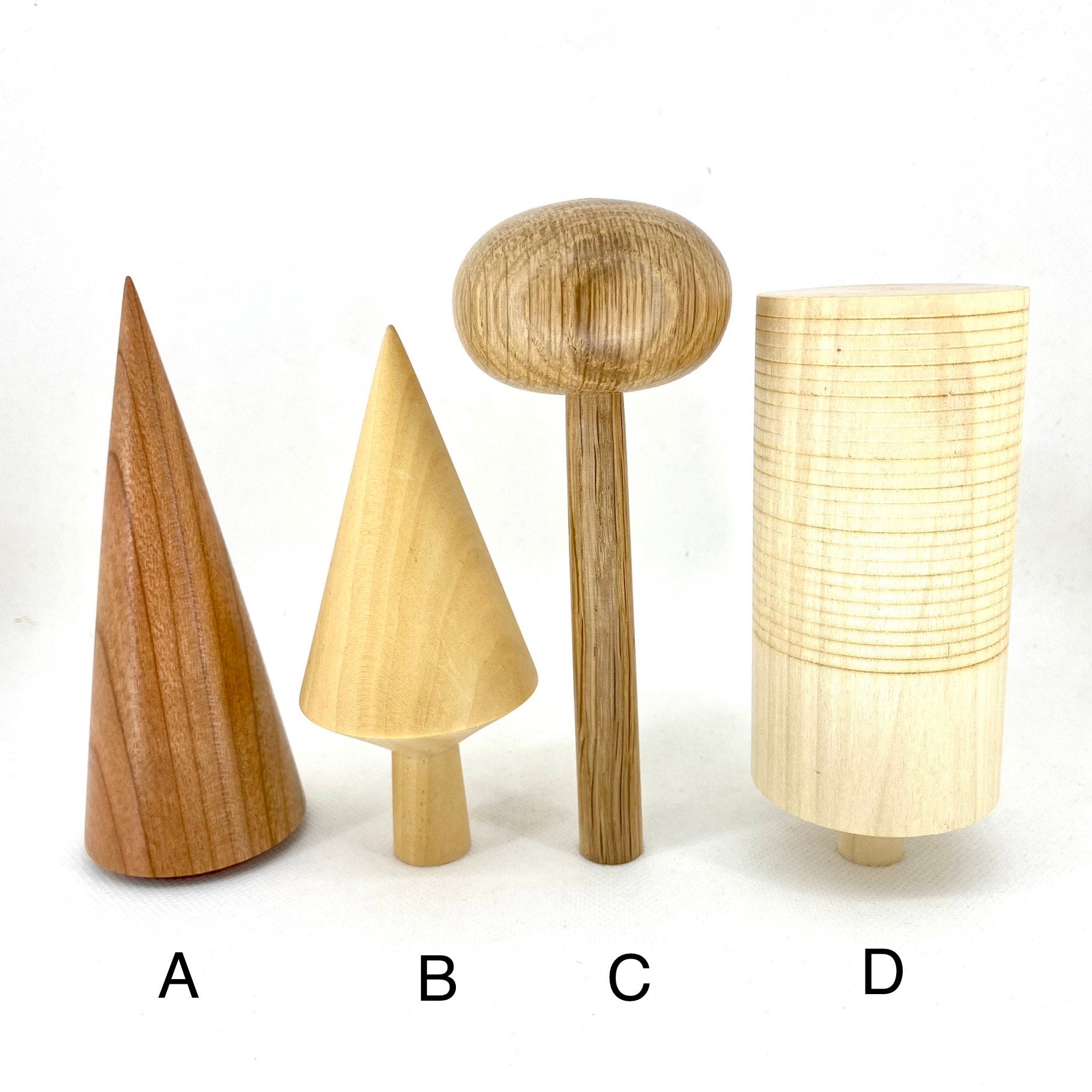 Arboretum wooden trees - pos only - THE BRISTOL ARTISAN