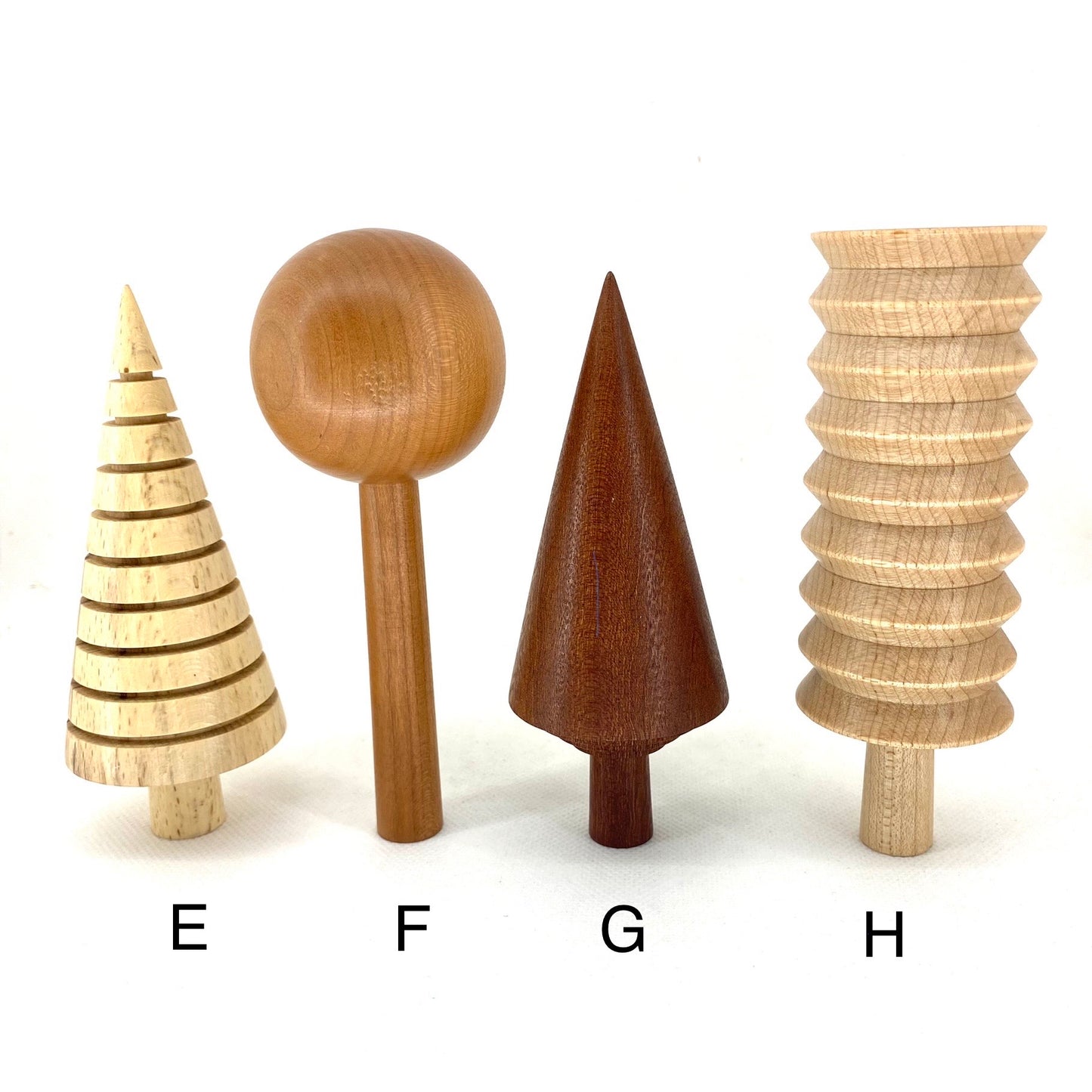 Arboretum wooden trees - pos only - THE BRISTOL ARTISAN