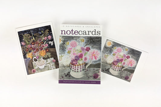 Set of 10 Notecards: Late summer flowers - THE BRISTOL ARTISAN