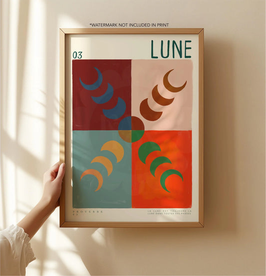 Autumn Moon A3 Print - THE BRISTOL ARTISAN