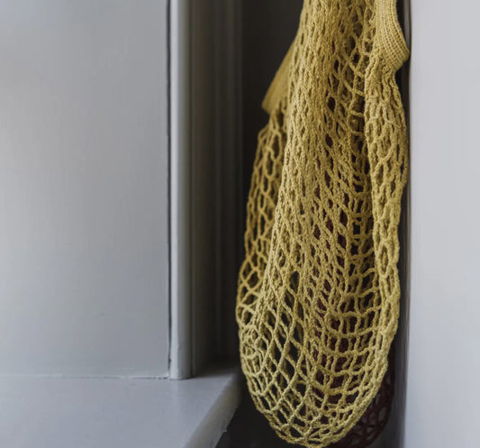 Sage Short Handled String Bag - THE BRISTOL ARTISAN