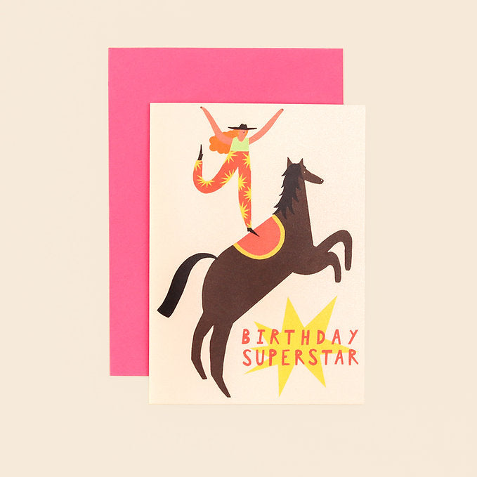 Birthday Superstar Card - THE BRISTOL ARTISAN