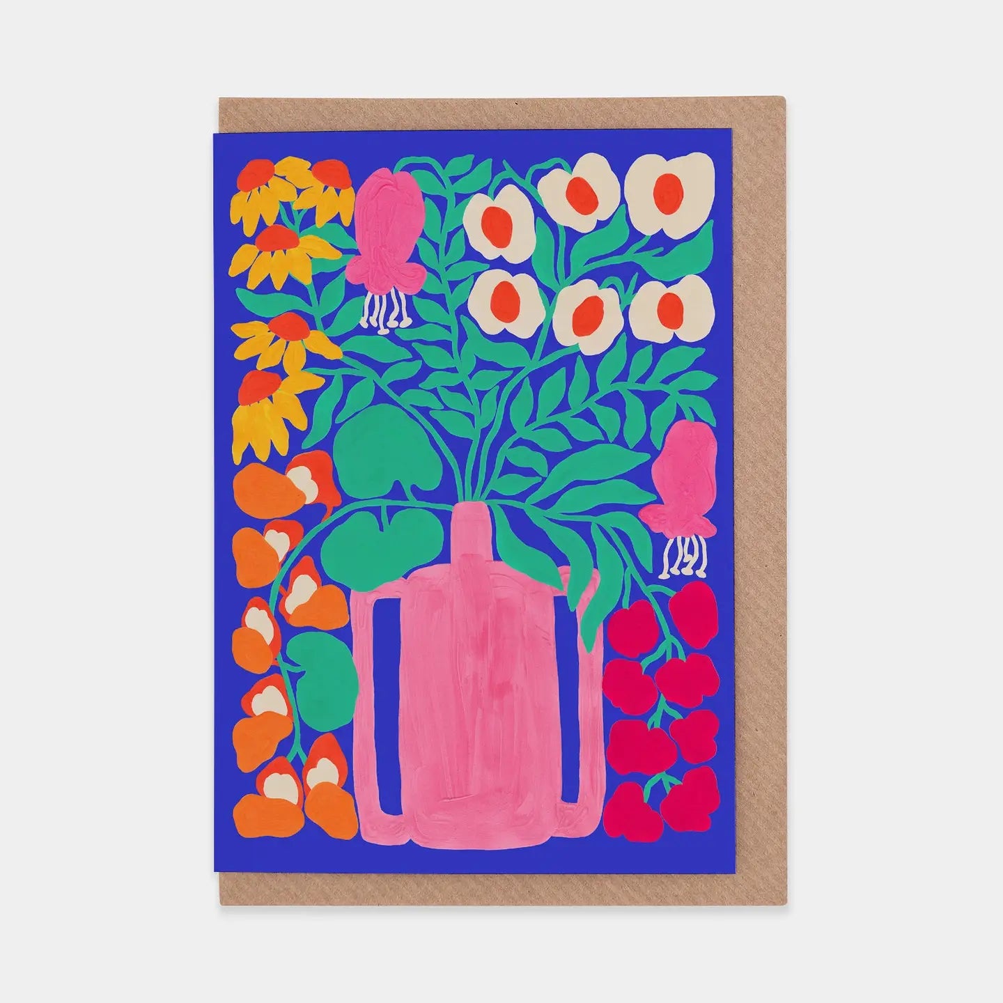Blushing Greeting Card - THE BRISTOL ARTISAN