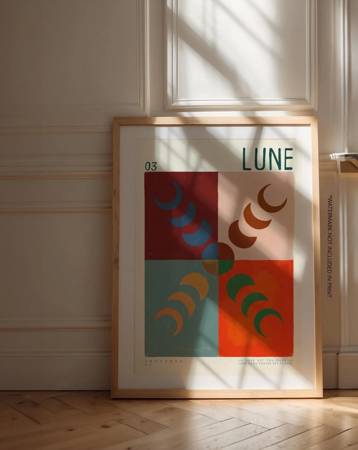 Autumn Moon A3 Print - THE BRISTOL ARTISAN