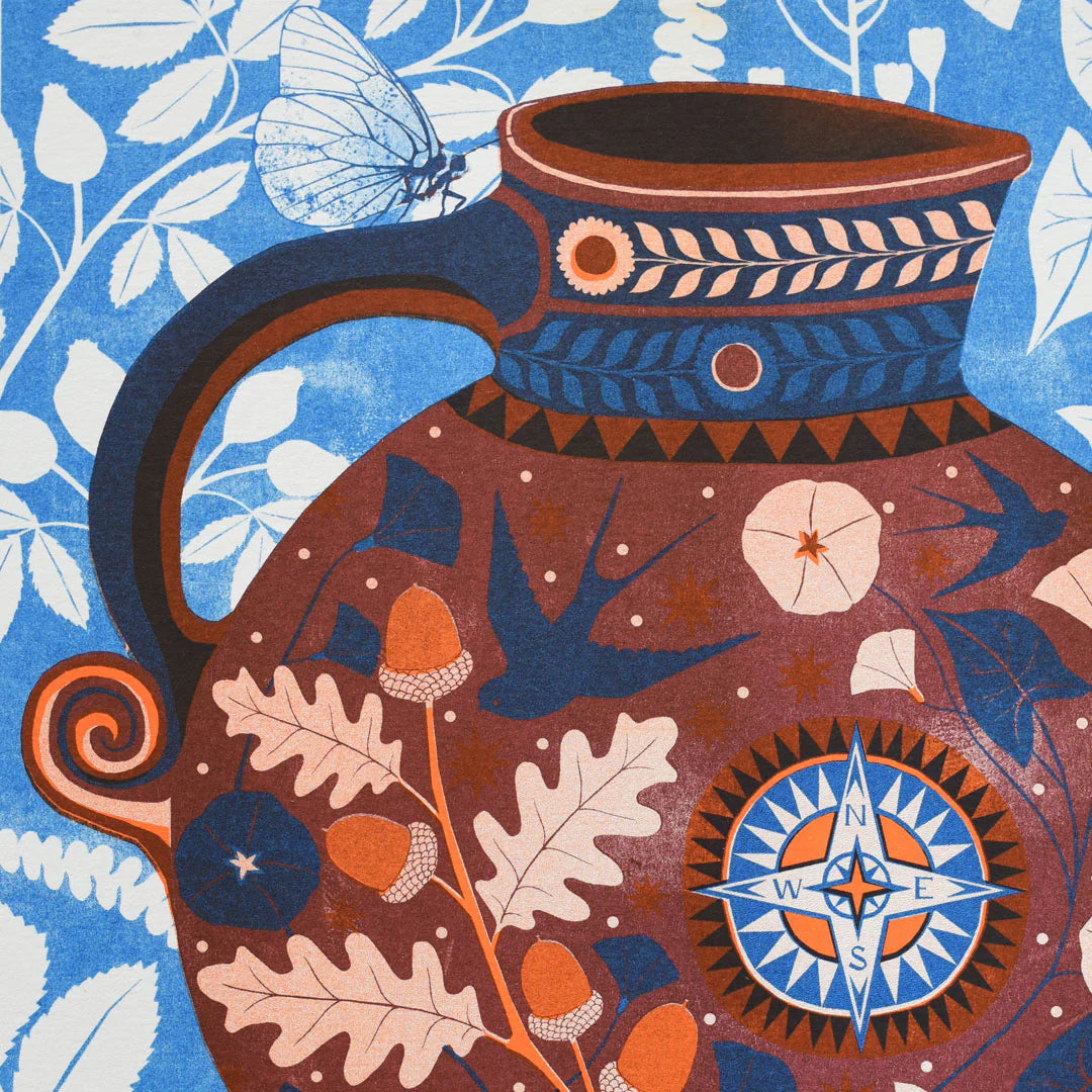 Cider Jug A3 Print - THE BRISTOL ARTISAN