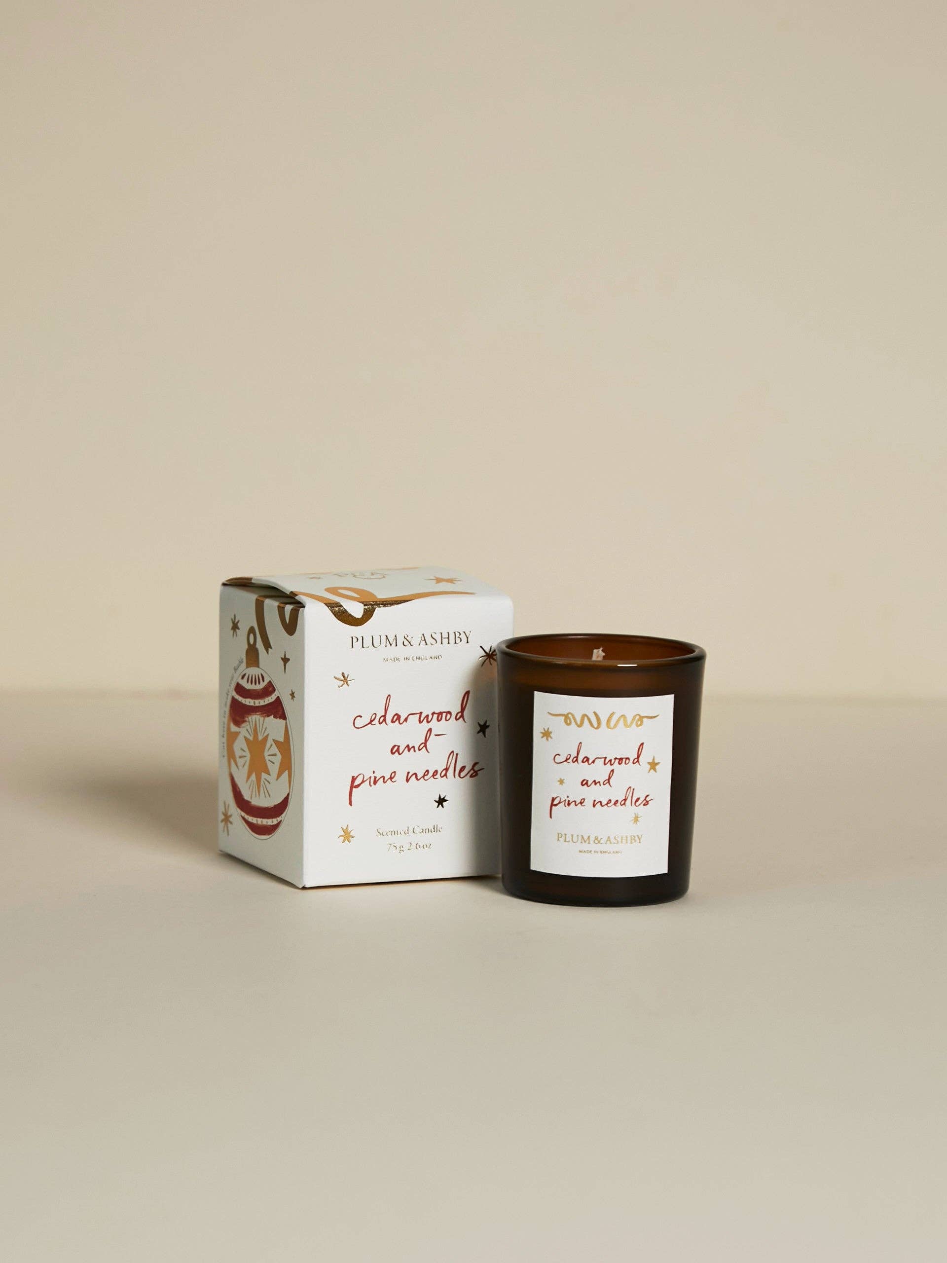 Cedarwood & Pine Needles Votive 75g - THE BRISTOL ARTISAN