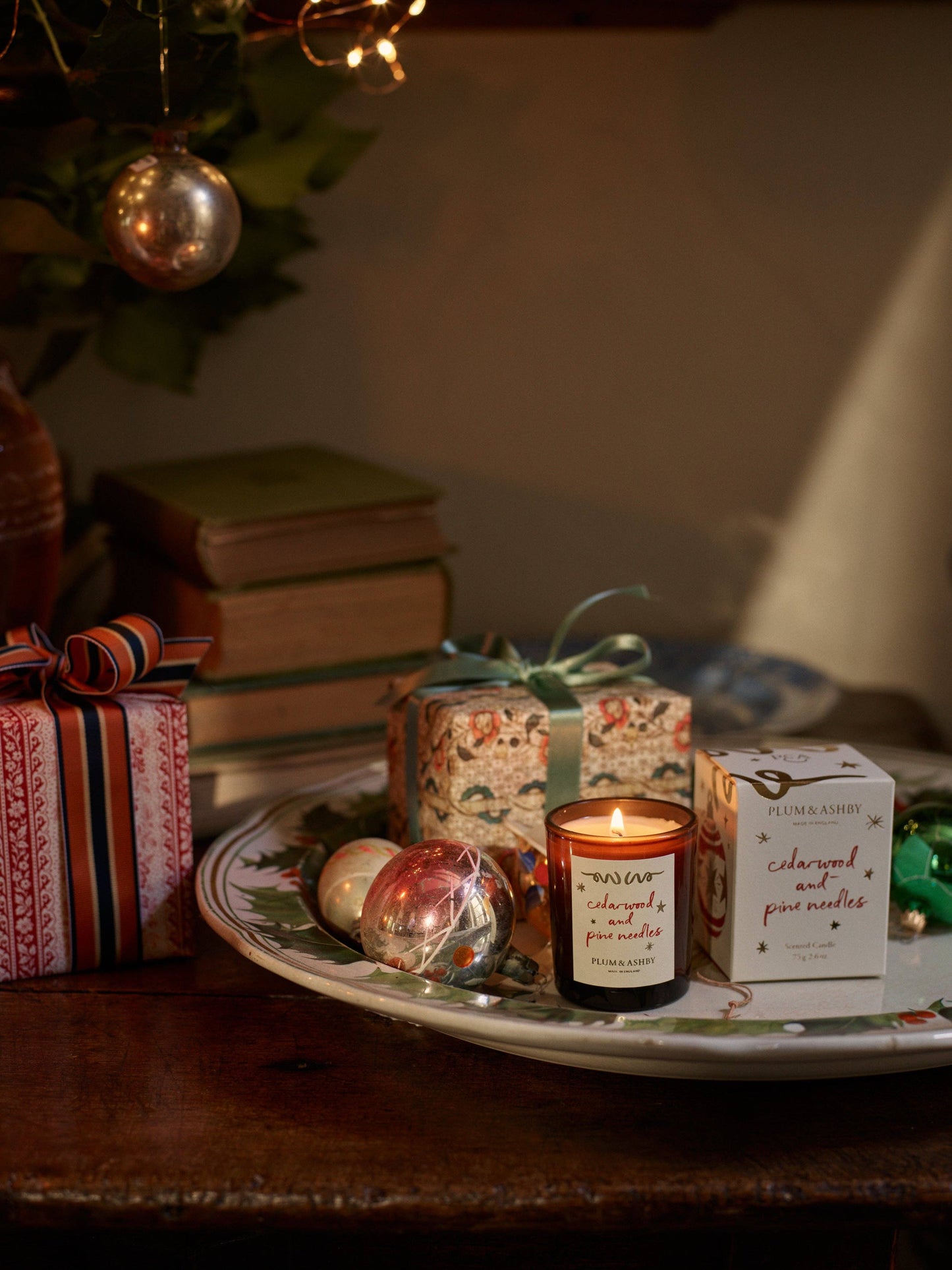 Cedarwood & Pine Needles Votive 75g - THE BRISTOL ARTISAN