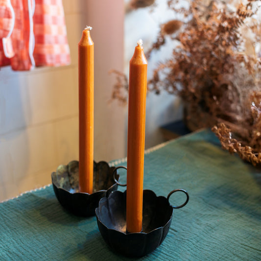 Dinner candle -  Caramel - THE BRISTOL ARTISAN