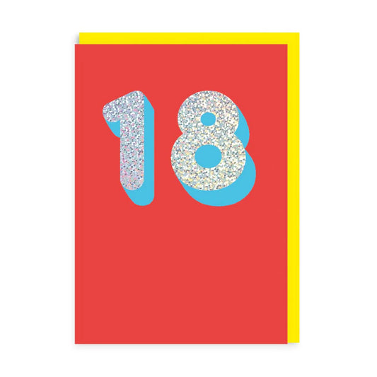 18th Birthday Card - THE BRISTOL ARTISAN