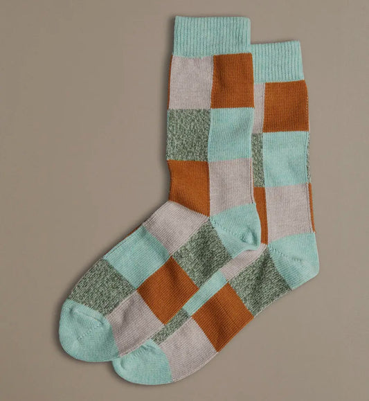Rove Knitwear Organic Cotton Socks- Mint - THE BRISTOL ARTISAN